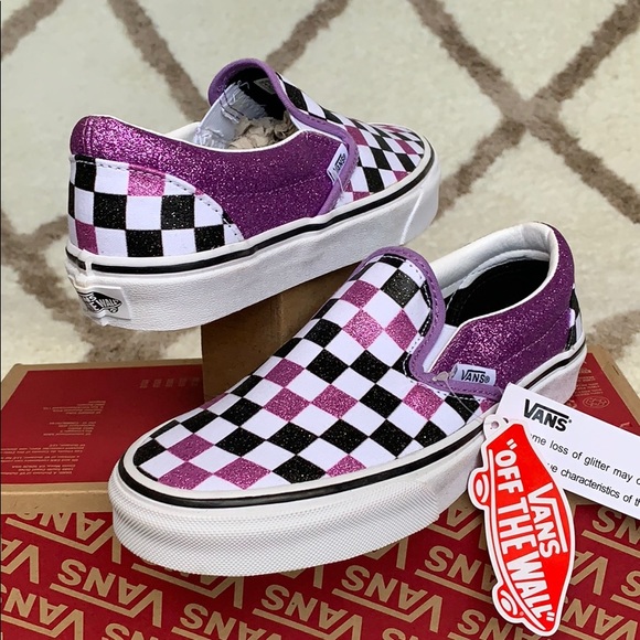 VANS CLASSIC SLIP ON GLITTER CHECKERBOARD WMNS - Picture 5 of 16